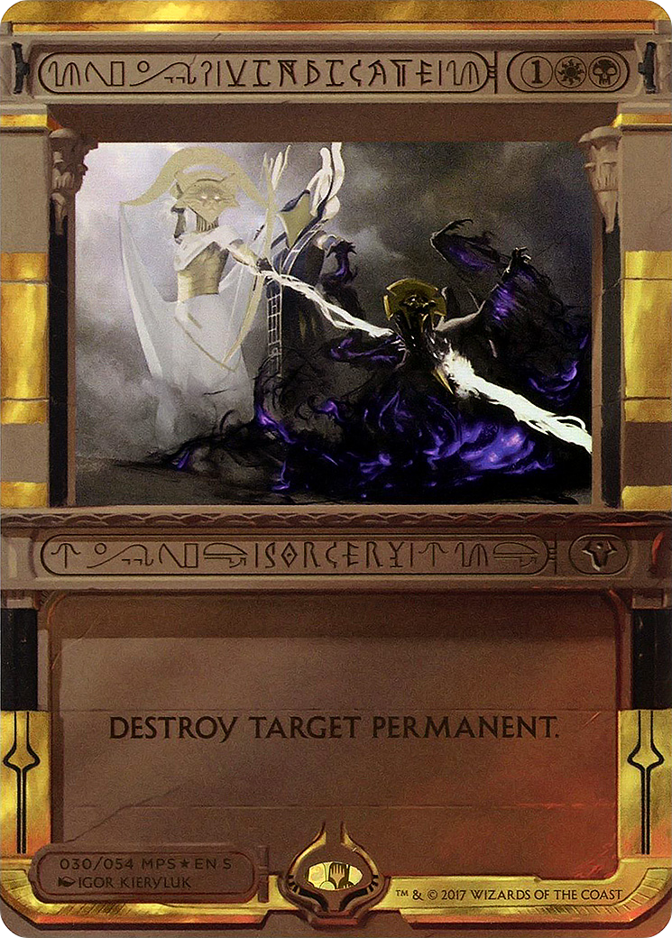 Vindicate (MPS2-030) (Borderless) [Amonkhet Invocations] Foil