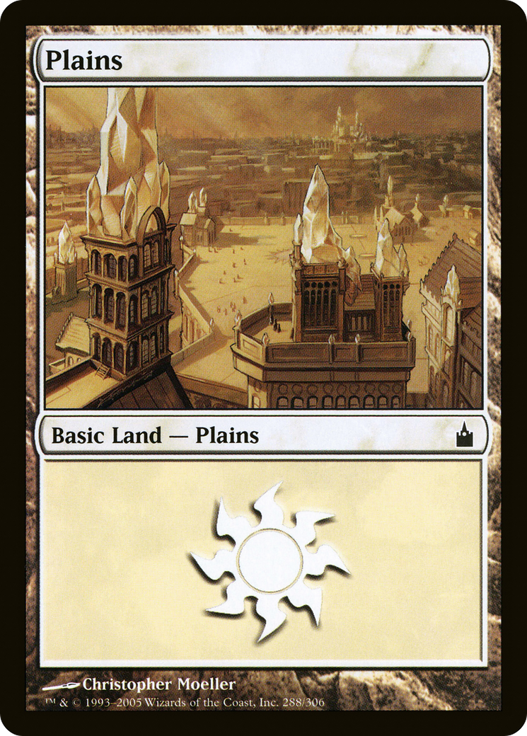 Plains (RAV-288) [Ravnica: City of Guilds]