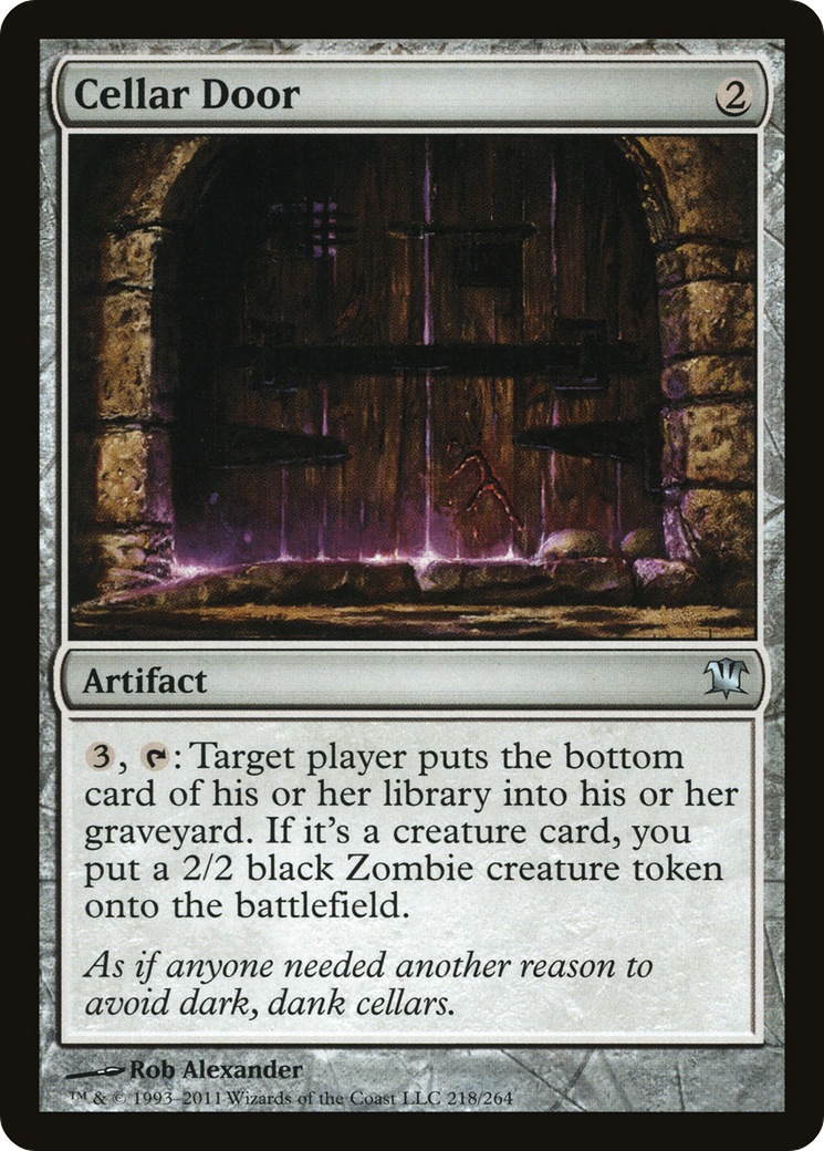 Cellar Door (ISD-218) [Innistrad] Foil