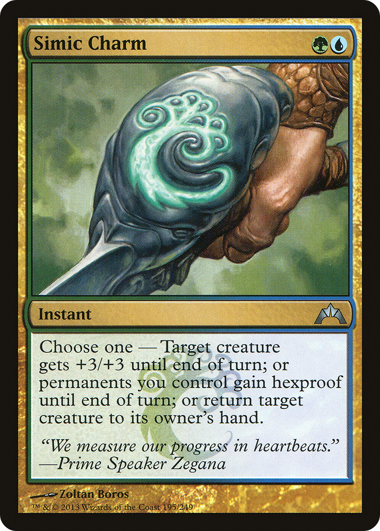 Simic Charm (GTC-195) [Gatecrash]