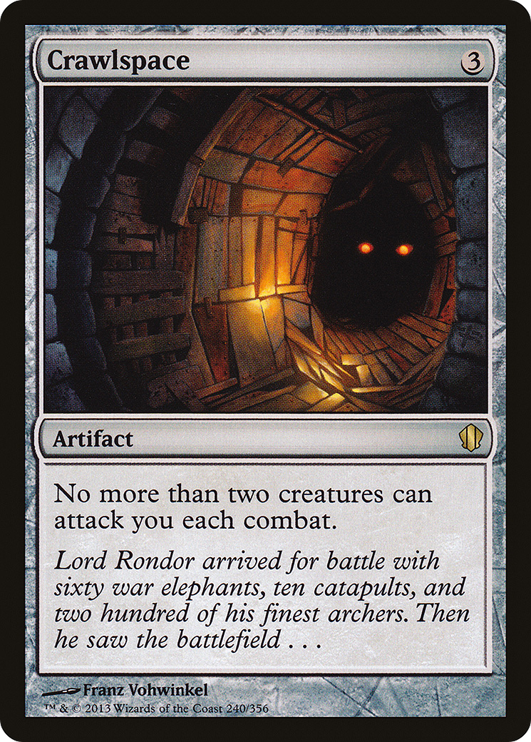 Crawlspace (C13-240) [Commander 2013]