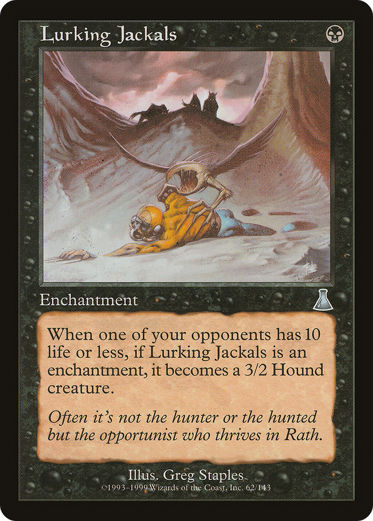Lurking Jackals (UDS-062) [Urza's Destiny] Foil