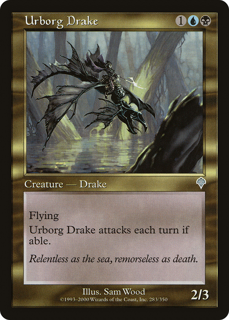Urborg Drake (INV-283) [Invasion] Foil
