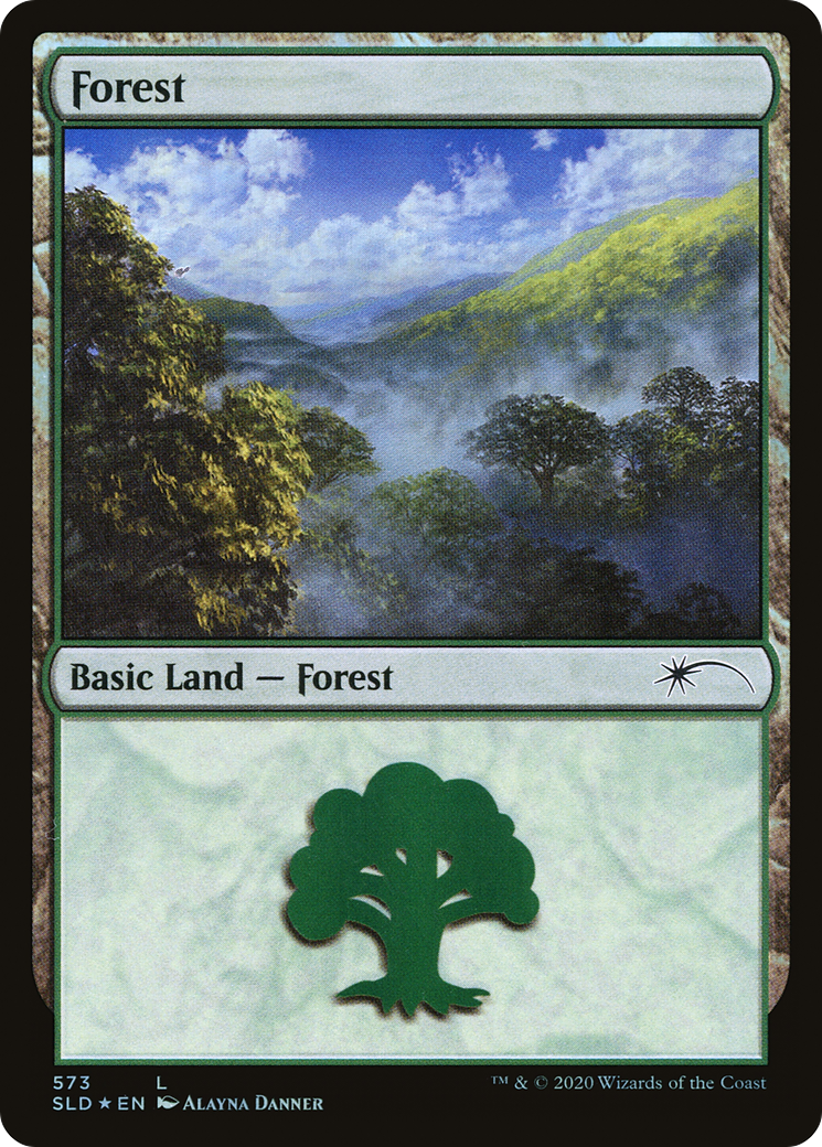 Forest (SLD-573) [Secret Lair Drop] Foil