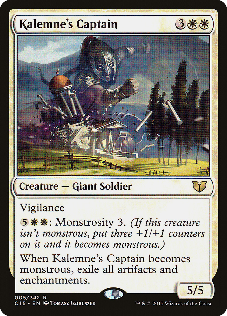 Kalemne's Captain (C15-005) [Commander 2015]