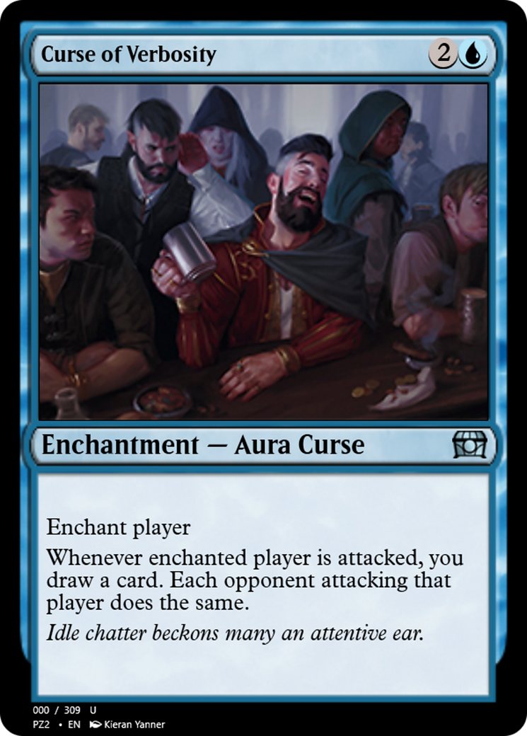 Curse of Verbosity (PZ2-65767) [Treasure Chest] Foil