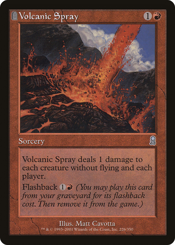 Volcanic Spray (ODY-226) [Odyssey] Foil