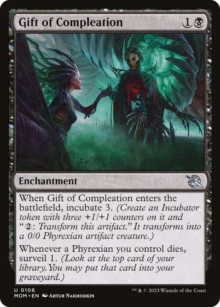 Gift of Compleation (MOM-106) [March of the Machine] Foil