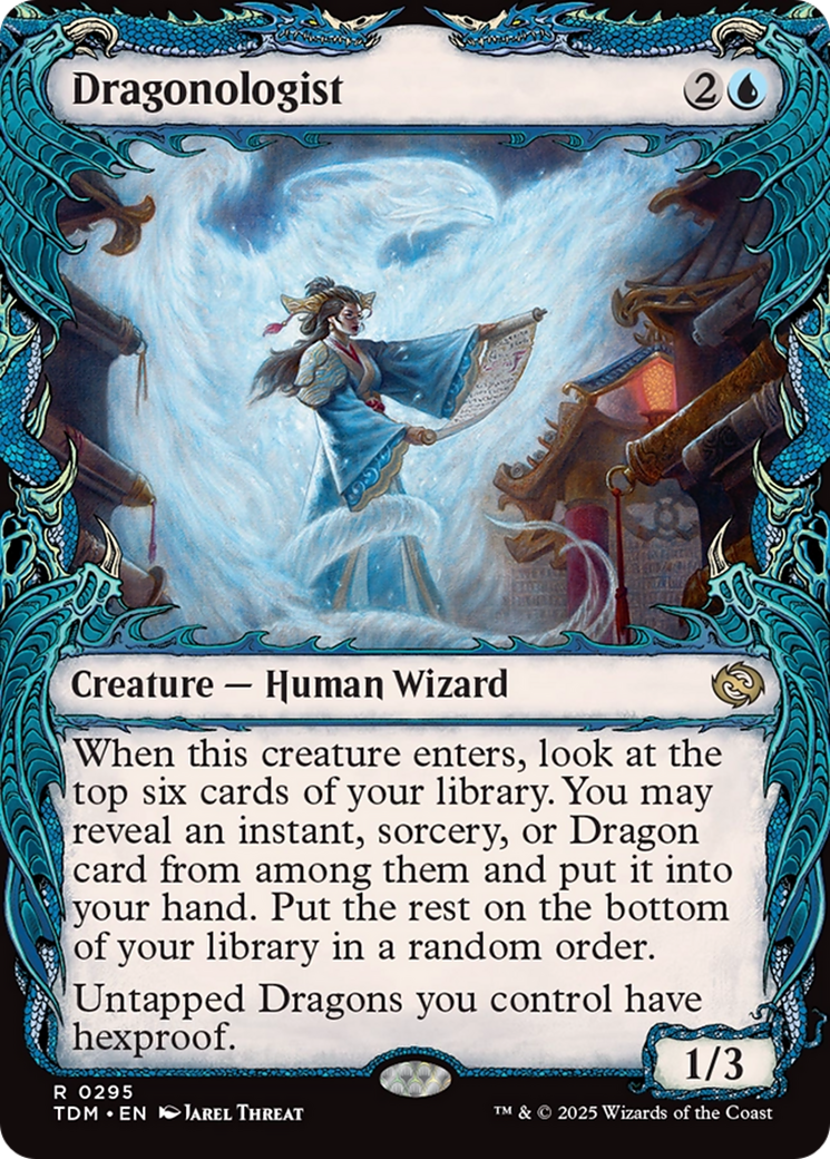 Dragonologist (Showcase) (TDM-295) [Tarkir: Dragonstorm]
