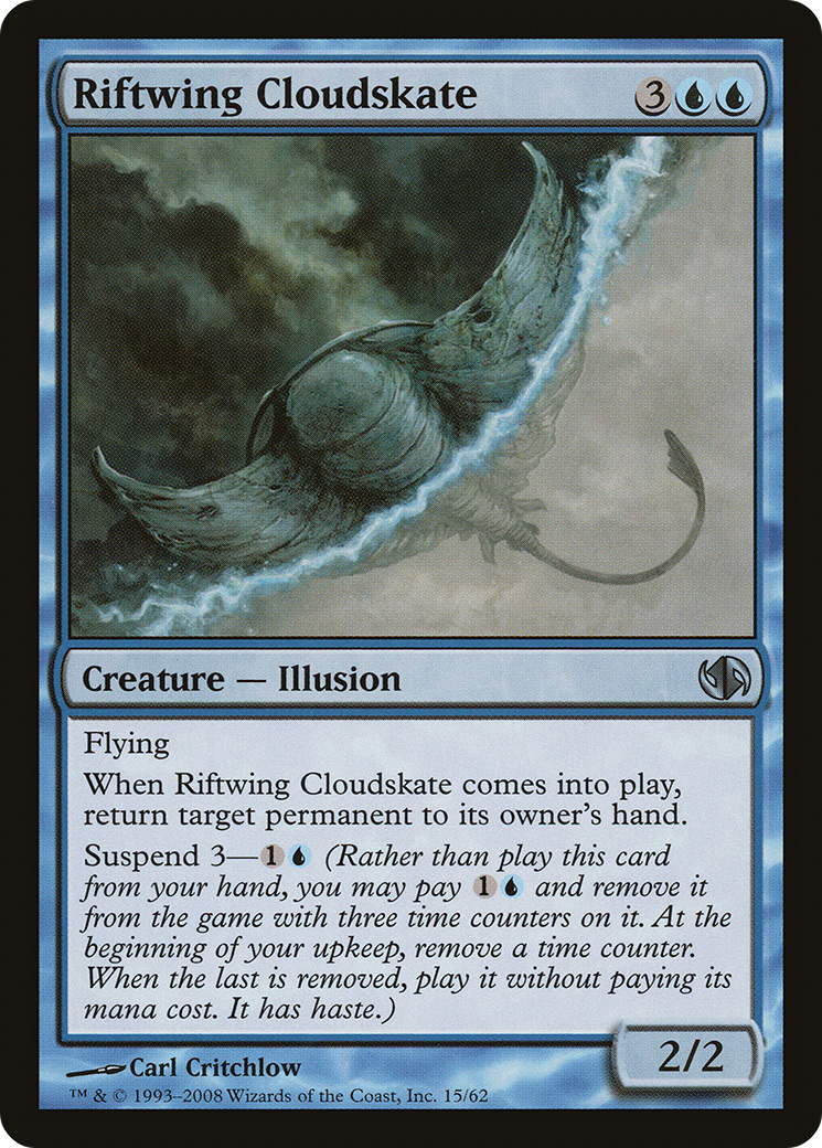 Riftwing Cloudskate (DD2-015) [Duel Decks: Jace vs. Chandra]
