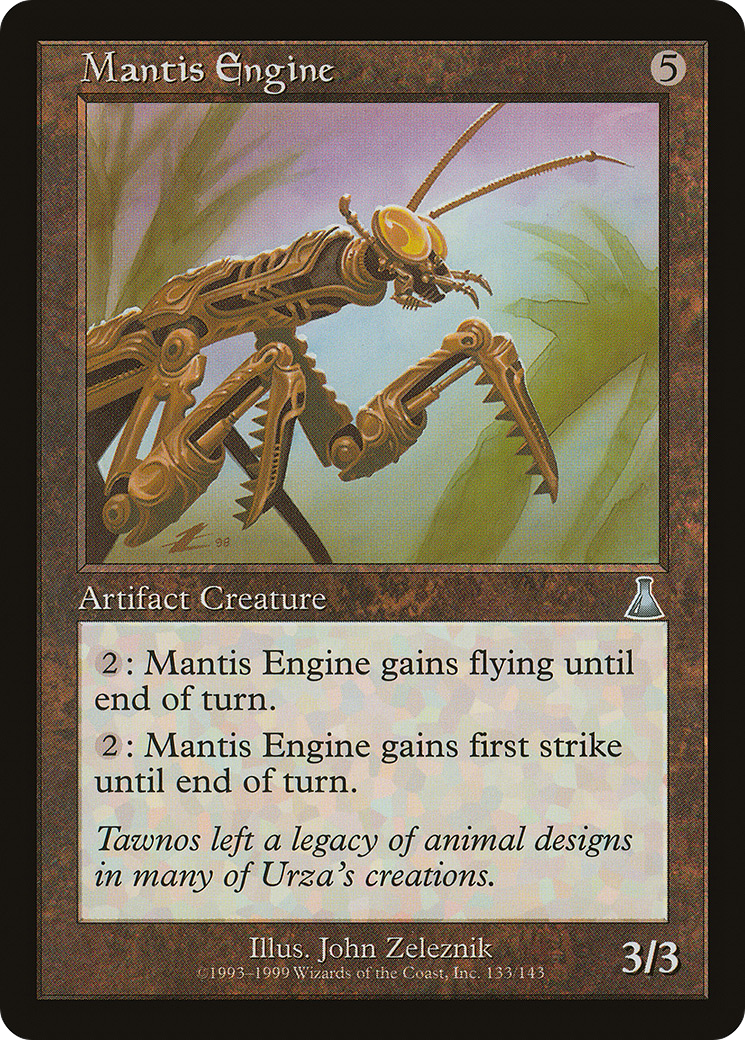 Mantis Engine (UDS-133) [Urza's Destiny] Foil