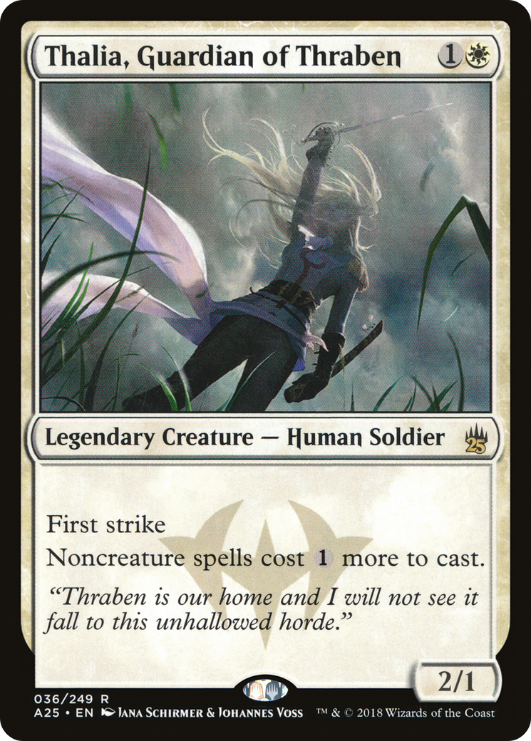 Thalia, Guardian of Thraben (A25-036) [Masters 25] Foil
