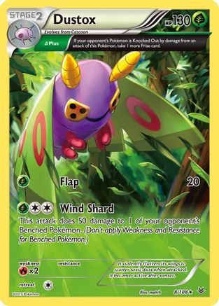 Dustox (8 Delta) (008/108) [XY  Roaring Skies] - Rare