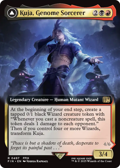 Kuja, Genome Sorcerer (Extended Art) (FIN-497) [FINAL FANTASY] Foil