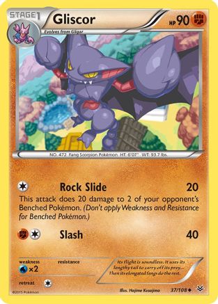 Gliscor (37/108) [XY  Roaring Skies] - Uncommon