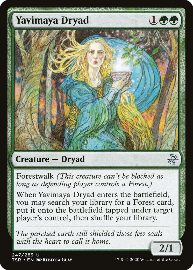 Yavimaya Dryad (TSR-247) [Time Spiral Remastered]