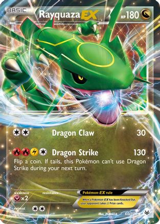 Rayquaza EX (060/108) [XY  Roaring Skies] Holofoil - Ultra Rare