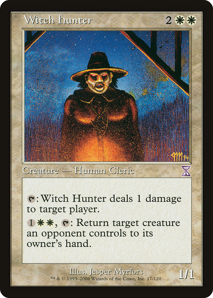 Witch Hunter (TSB-017) [Time Spiral Timeshifted] Foil