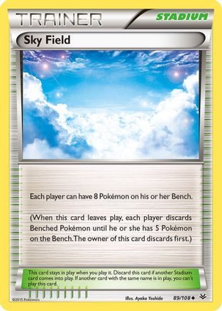 Sky Field (089/108) [XY  Roaring Skies] - Uncommon