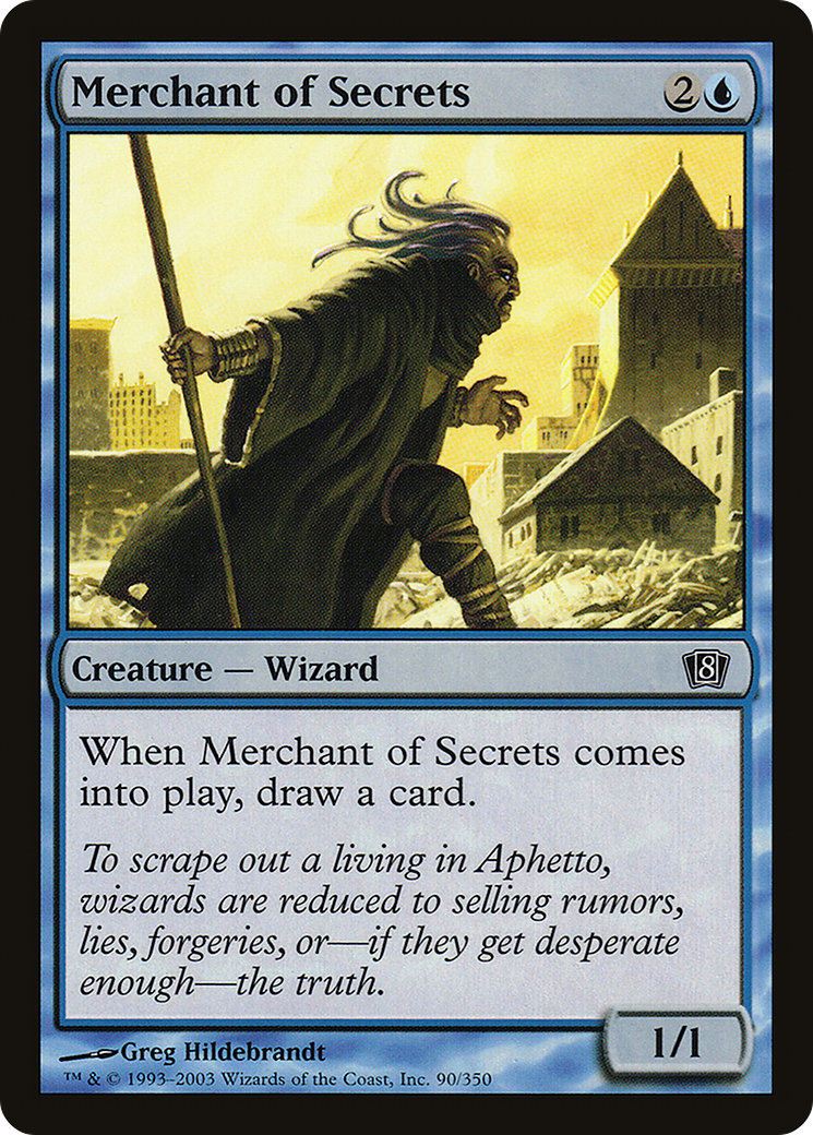 Merchant of Secrets (8ED-090) [8th Edition] Foil