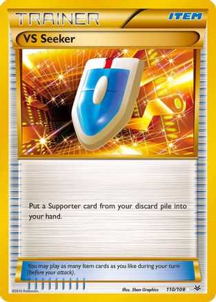 VS Seeker (110/108) [XY  Roaring Skies] Holofoil - Secret Rare