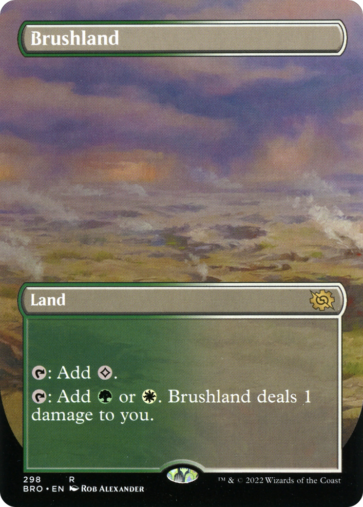 Brushland (Borderless) (BRO-298) [The Brothers' War] Foil