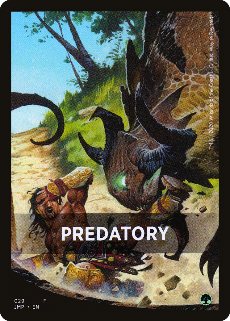 Predatory Theme Card (JMP-029) [Jumpstart Front Cards]