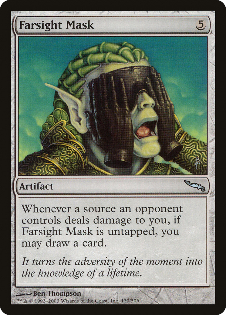 Farsight Mask (MRD-170) [Mirrodin] Foil