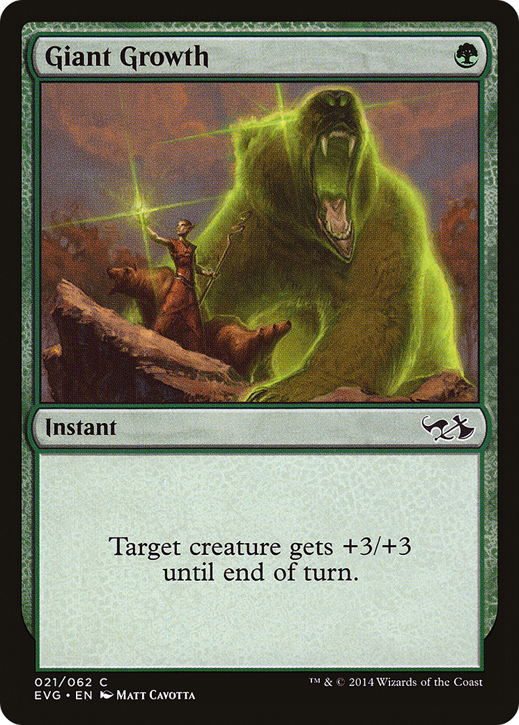 Giant Growth (Goblins vs Elves) [Duel Decks Anthology: Elves vs. Goblins]