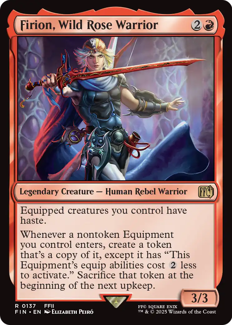 Firion, Wild Rose Warrior (FIN-137) [FINAL FANTASY] Foil