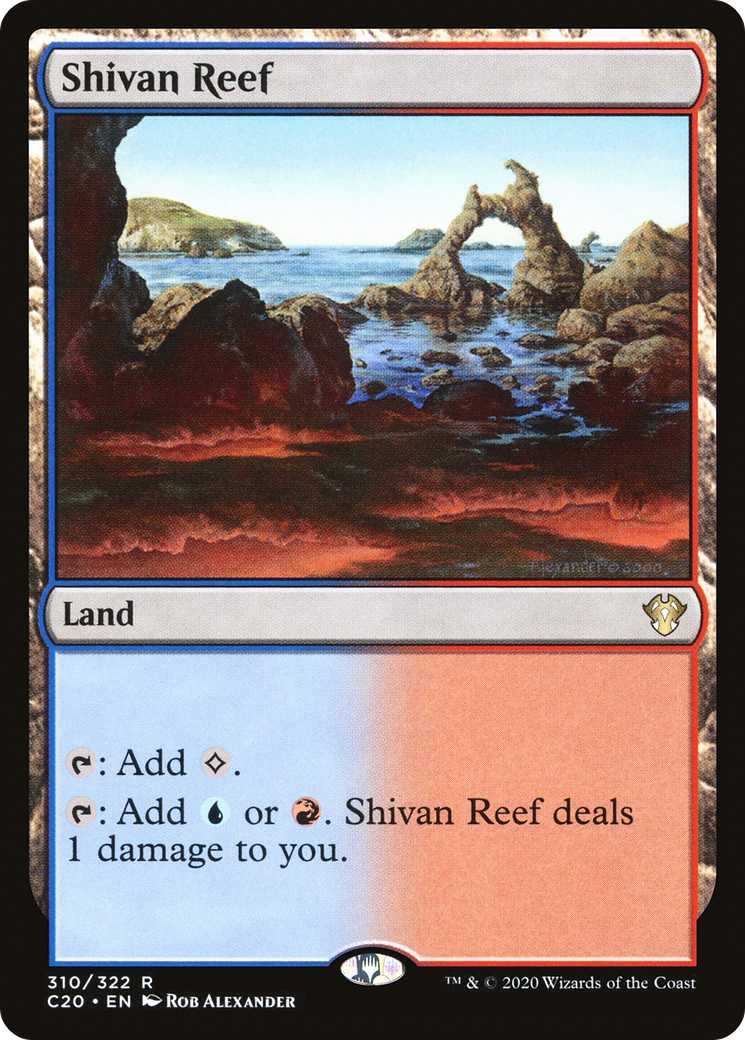Shivan Reef (C20-310) [Commander 2020]