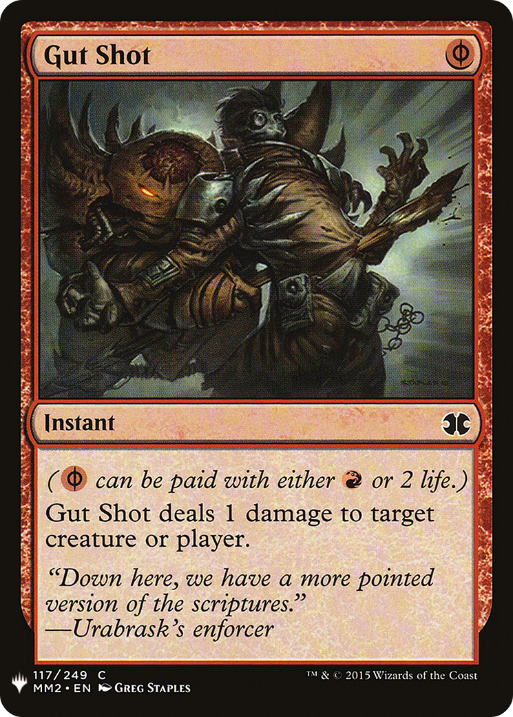 Gut Shot (LIST-MM2-117) [The List]