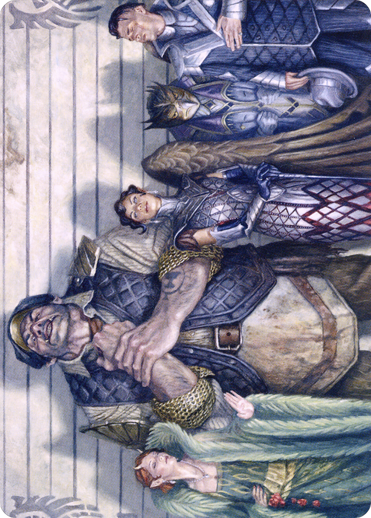 Rogues' Gallery // Rogues' Gallery (ASNC-017) (Borderless) [New Capenna Art Series] Foil