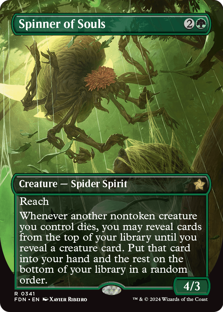 Spinner of Souls (Borderless) (FDN-341) [Foundations]