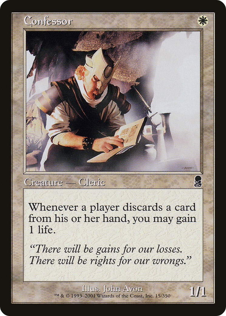 Confessor (ODY-015) [Odyssey]