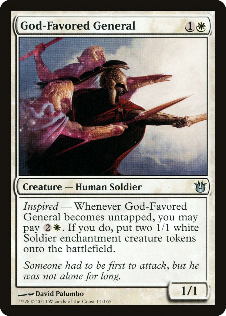 God-Favored General (BNG-014) [Born of the Gods]