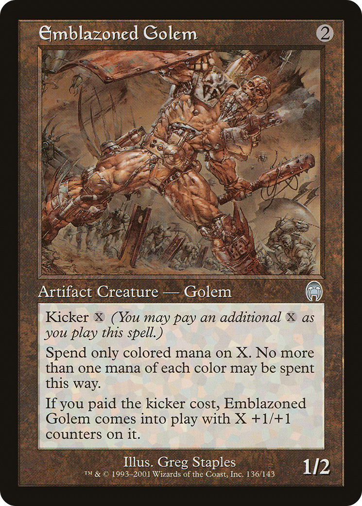 Emblazoned Golem (APC-136) [Apocalypse]