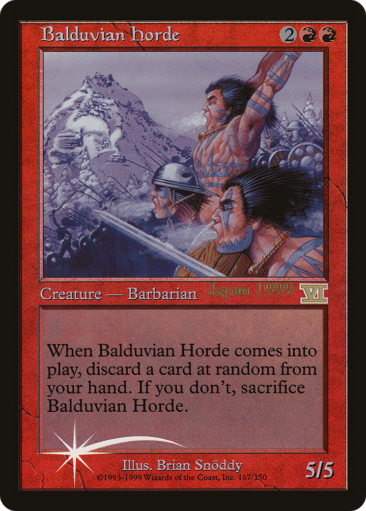 Balduvian Horde (UMP-167) [World Championship Promos] Foil