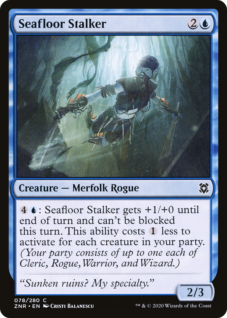 Seafloor Stalker (ZNR-078) [Zendikar Rising]