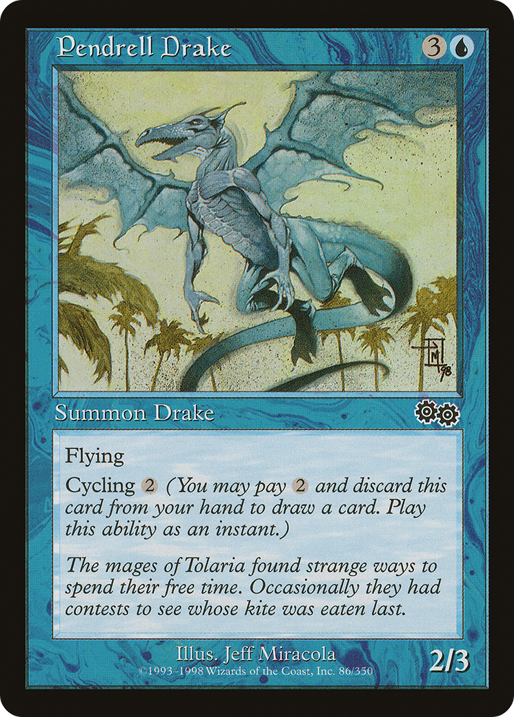 Pendrell Drake (USG-086) [Urza's Saga]