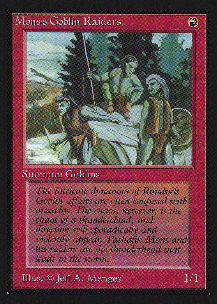 Mons's Goblin Raiders (IE) [Intl. Collectors' Edition]