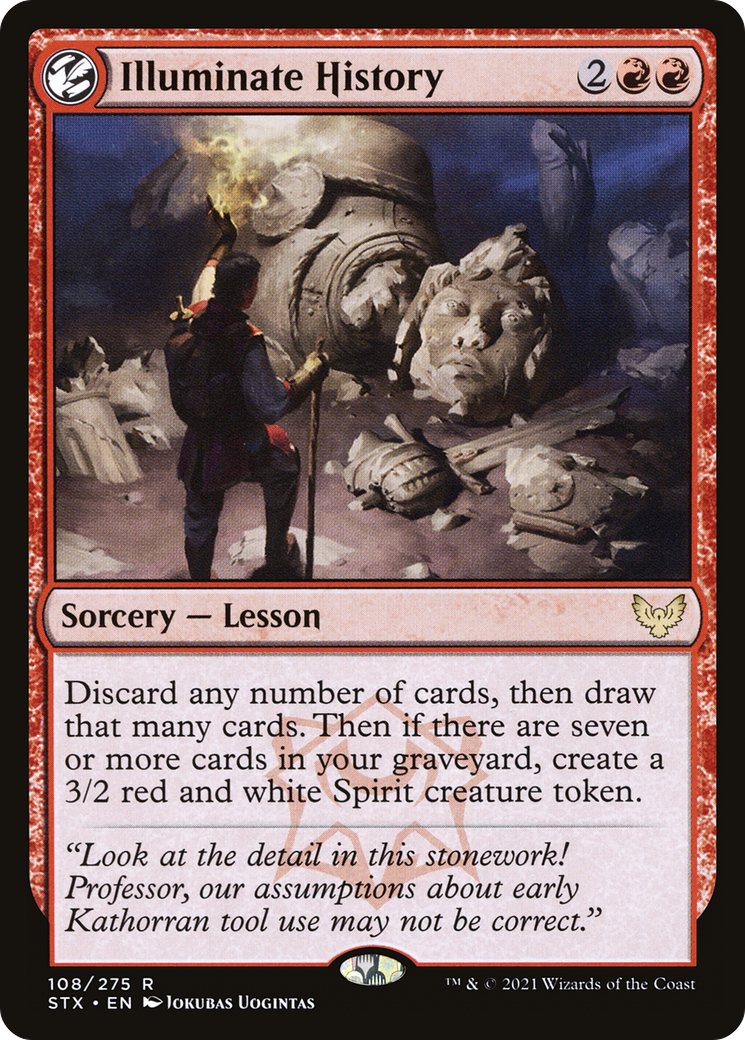 Illuminate History (STX-108) [Strixhaven: School of Mages] Foil