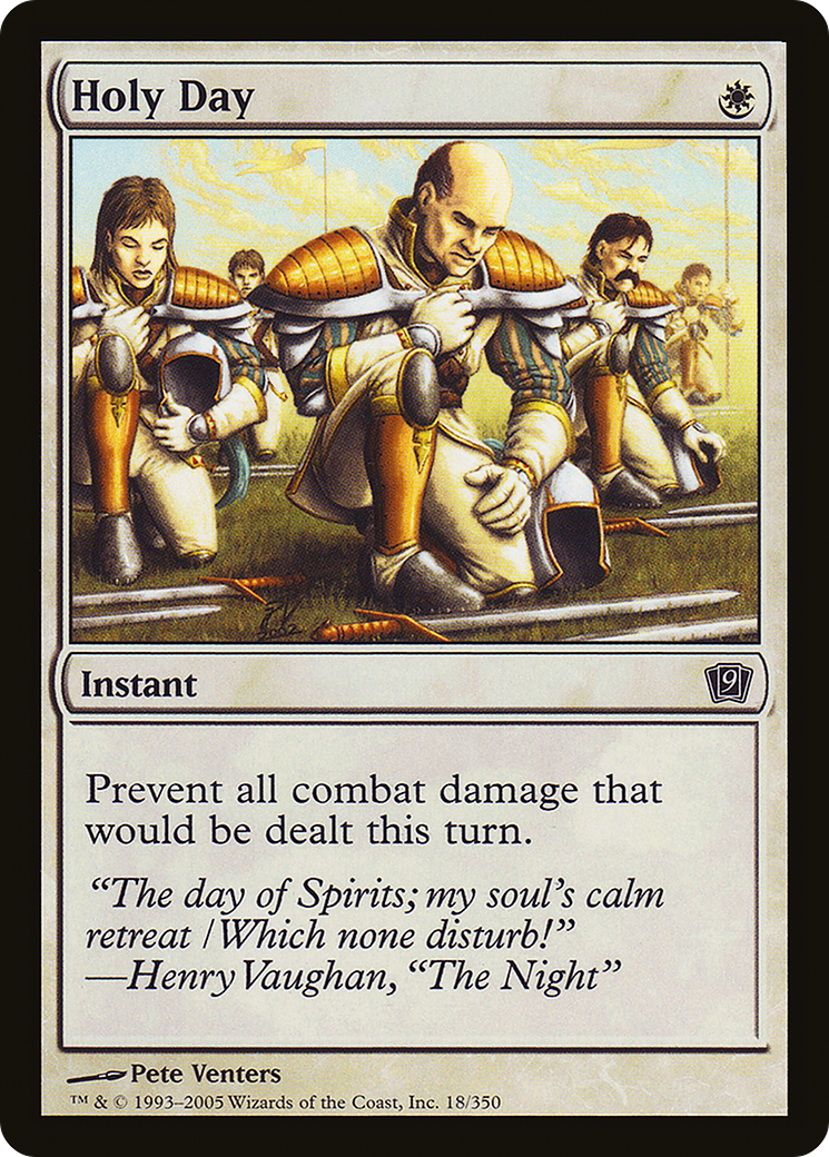 Holy Day (9ED-018) [9th Edition] Foil