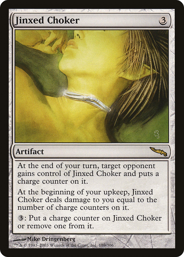Jinxed Choker (MRD-189) [Mirrodin] Foil
