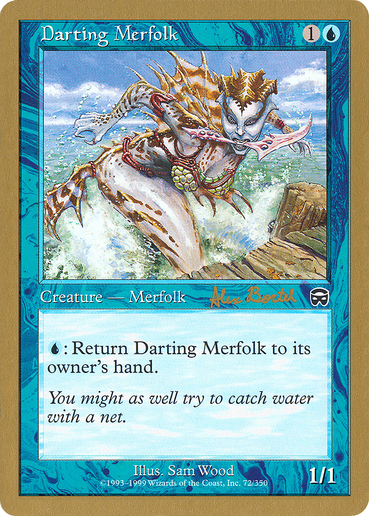 Darting Merfolk - 2001 Alex Borteh (MMQ) [World Championship Decks 2001]
