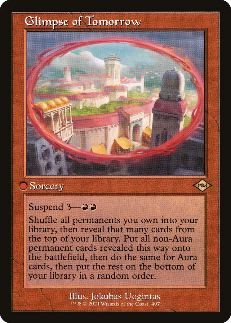 Glimpse of Tomorrow (Retro Frame) (MH2-407) [Modern Horizons 2] Foil