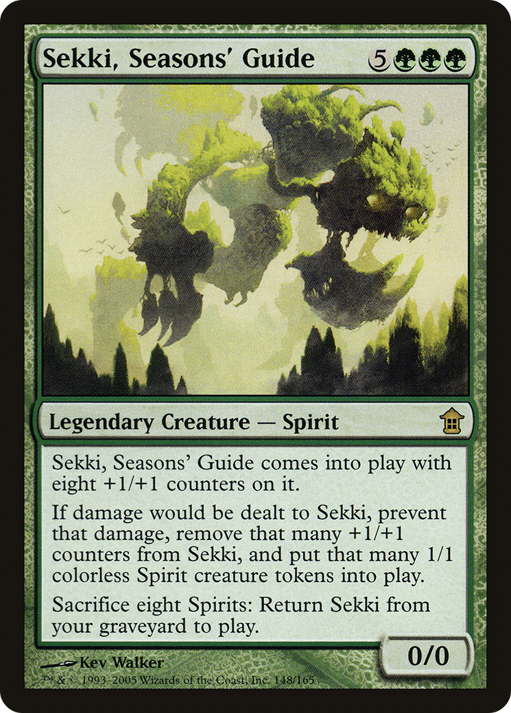 Sekki, Seasons' Guide (SOK-148) [Saviors of Kamigawa] Foil