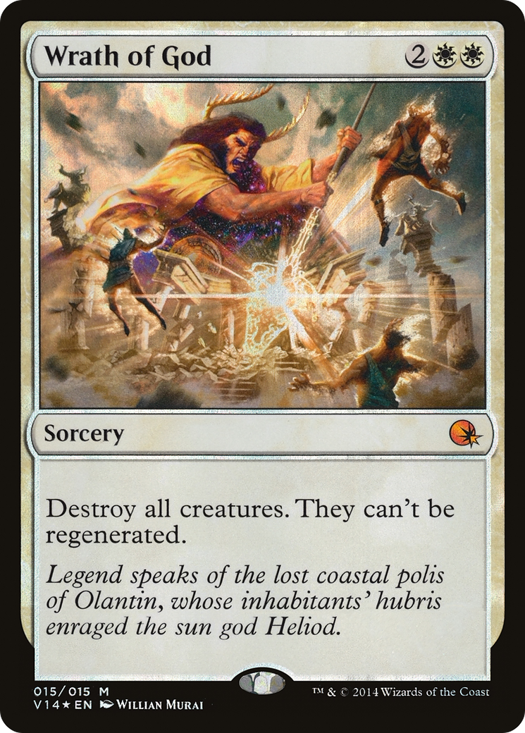 Wrath of God (V14-015) [From the Vault: Annihilation] Foil
