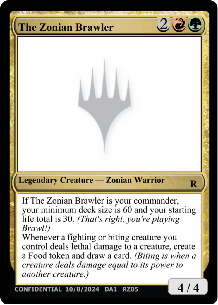 The Zonian Brawler (UNK-RZ05G) [Unknown Event]