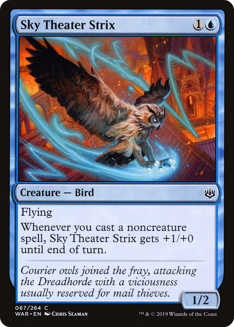 Sky Theater Strix (WAR-067) [War of the Spark] Foil